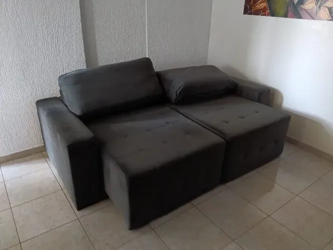 Sofá Reclinável 4 lugares