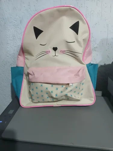 Mochila infantil de gatinha