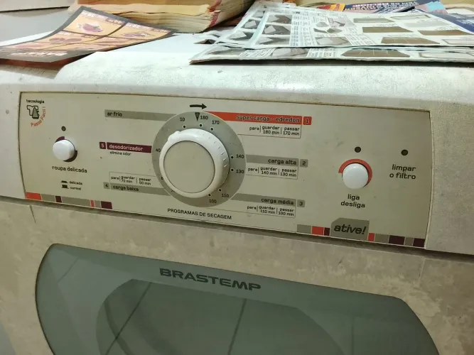 Secadora de roupas Brastemp Ative! 10K (Funcionando perfeitamente)