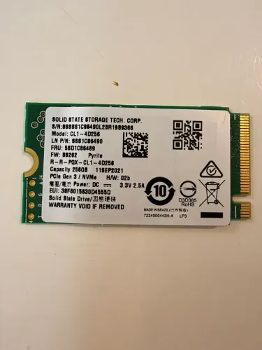 SSD NVME 256GB