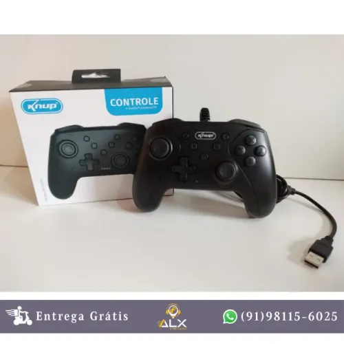 Controle N-switch/ Ps3/ Android e Pc Kp-cn700 - Knup *ENTREGA GRÁTIS*