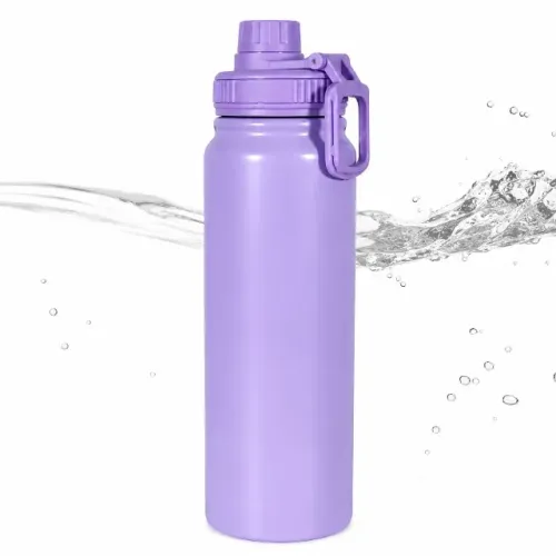 Garrafa Térmica Inox 800ml Lilás