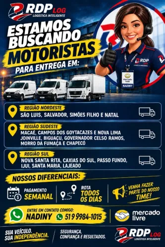 ESTAMOS BUSCANDO MOTORISTAS PARA ENTREGAS