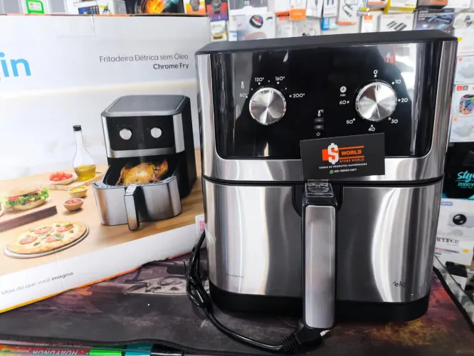 Air fryer Elgin 8 litros 220V - Produto novo. Loja Store World 