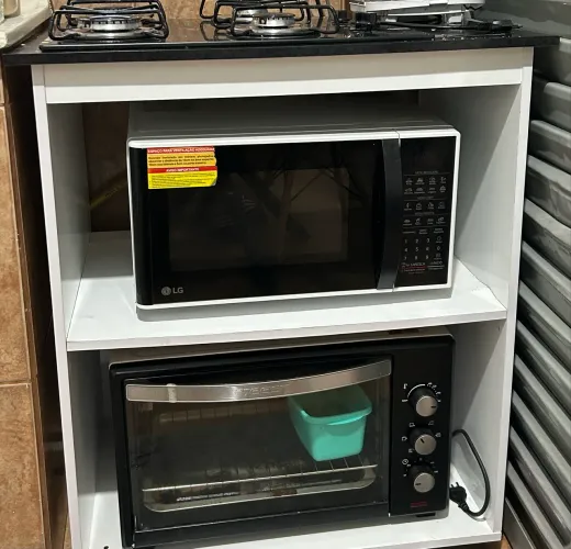 Armário, Balcão cooktop, Rack