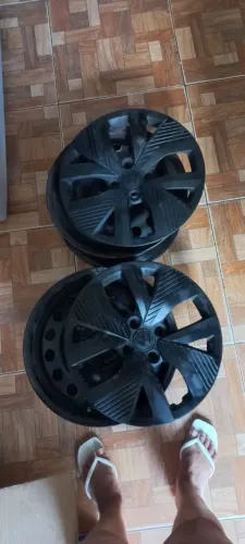 Jogo de rodas aro 15 4x100 vw
