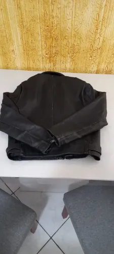 Jaqueta de couro