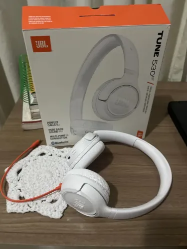  JBL Tune 530BT sem fio branco (novo)