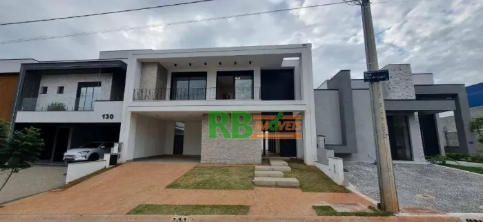 Casa com 3 dormitórios à venda, 262 m² por R$ 2.600.000,00 - Santorini Residencial Club -