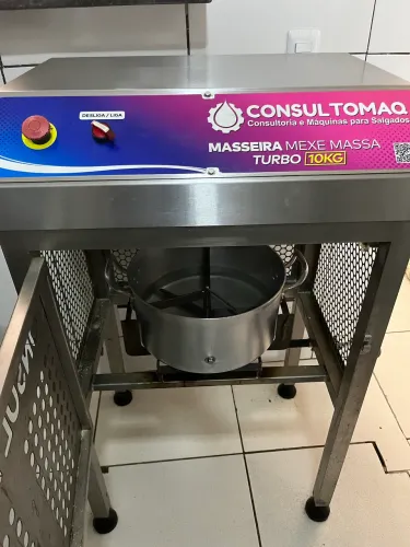 Máquina de salgado e masseira 10 kg consultomaq