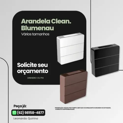 Arandela Clean Blumenau