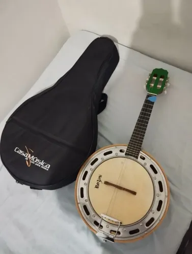 Banjo Rozini Elétrico RJ11 Verde