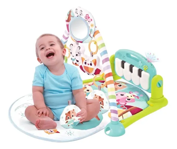 Tapete Musical Infantil De Atividades Com Piano E Bluetooth