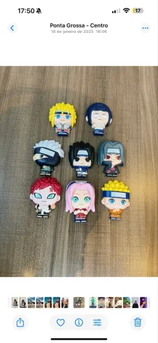 Coleção Naruto Burguer King