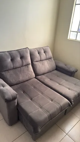 Sofá reclinável