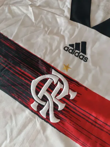 Camisa Original 2020 Branca Flamengo Adidas Tamanho G