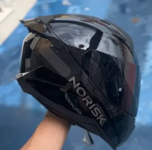 Norisk Razor Black Edition Viseira Fumê + Spoiler