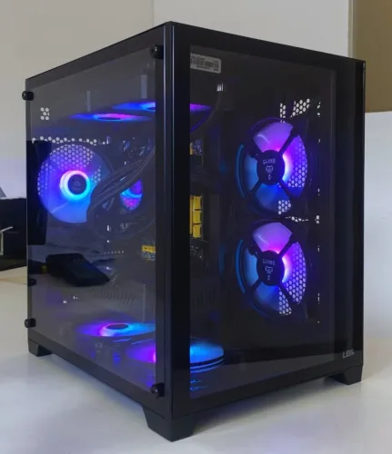 Pc Gamer I5 14400F 32GB ram nvme 1TB RX 580 8gb- Loja física