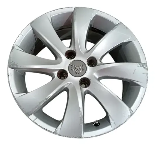 Roda Aro 16 Liga Leve 4 Furro Citoen C4 Grand Picasso 2010 Prateado