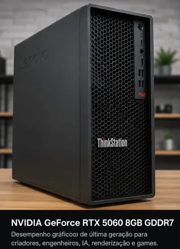 LENOVO THINKSTATION P360 - WORKSTATION Intel i7 12th 512NVME GeForce 5060 8GB 64GB DDR5