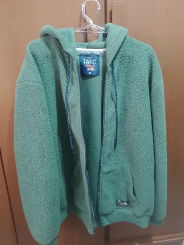 Casaco moletom masculino, verde, tamanho m, marca Taco