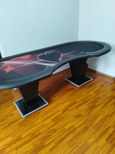 Mesa de poker profissional 10 lugares !!!!Mesa completa fácil de montar ?