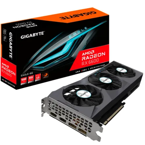 Placa de Video RX 6600 gigabyte ainda na garantia unico dono seminova, Em perfeito estado!
