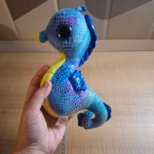 cavalo marinho pelucia ty usado