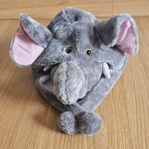 Toca de elefante pelucia