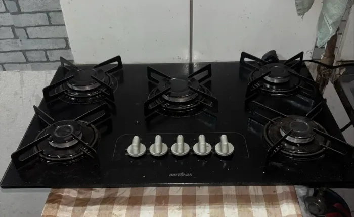 Fogão cooktop 5 bocas