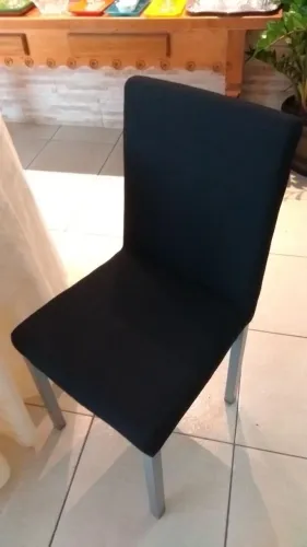 Cadeira estofadas almofadadas