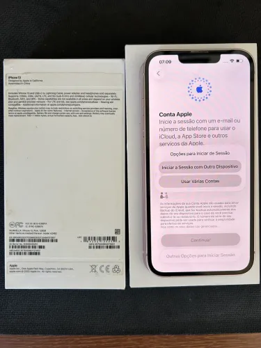 iPhone 13 original - 128gb - rosa - bateria 77%