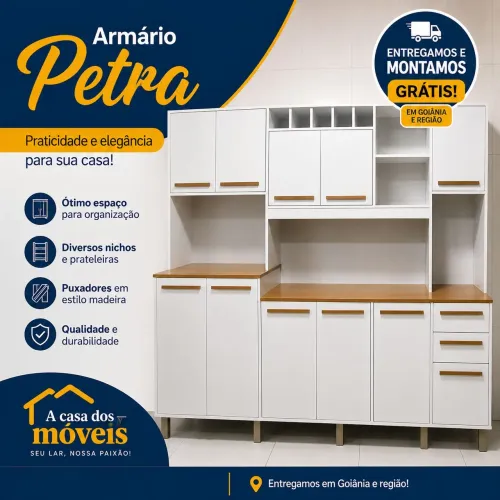 Armário de cozinha Entregamos e montamos