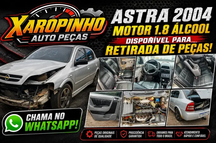ASTRA 2004 1.8 ÁLCOOL PARA RETIRADA DE PEÇAS ?