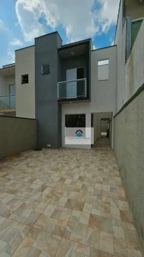 Sobrado NOVO com 3 dormitórios à venda, 100 m² por R$ 595.000 - Cezar de Souza - Mogi das