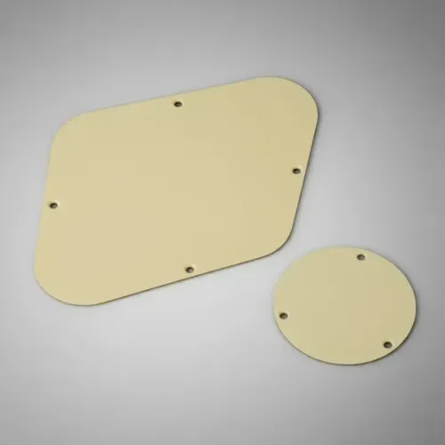 Escudo Traseiro Plp002 Para Guitarra Les Paul Creme