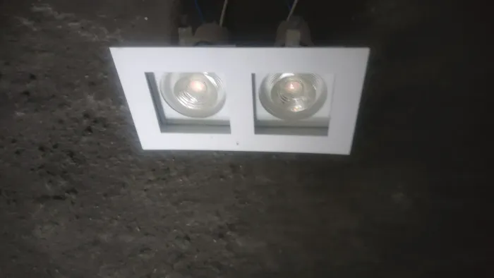 Spot duplo Lâmp dicroica - R$ 50,00 unid  *