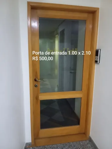 Porta de vidro entrada