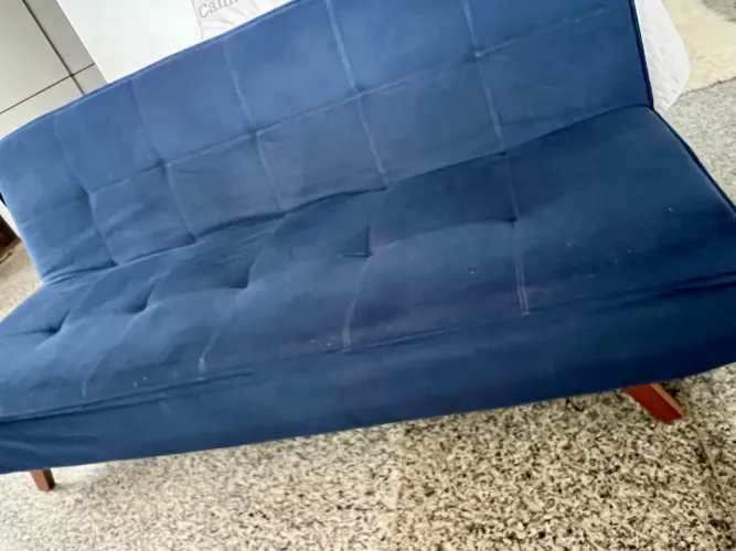 Sofá Cama Azul Marinho