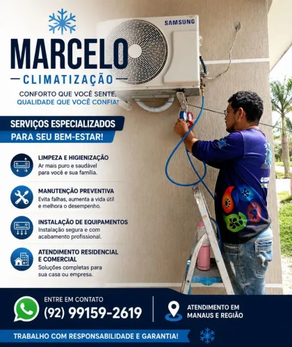 Limpeza e Manutenção de Ar-Condicionado em Manaus