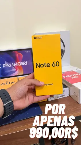 Realme Not 60 e 60x novos