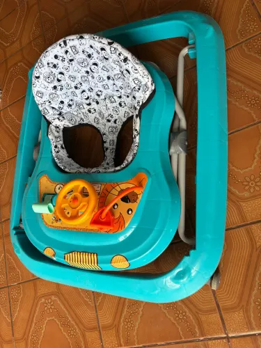 Andador bebê azul