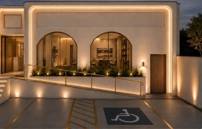 Sala comercial em clínica de alto padrão