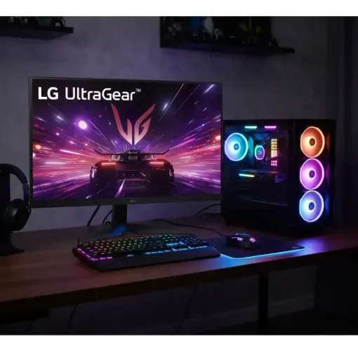 Monitor Gamer LG 24 UltraGear FHD 180Hz 1ms IPS HDR Freesync/G-Sync