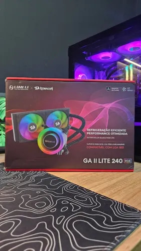 Watercooler Redragon X Lian Li Galahad II Lite 240 RGB INTEL LGA 1851/1700 AMD AM5/AM5