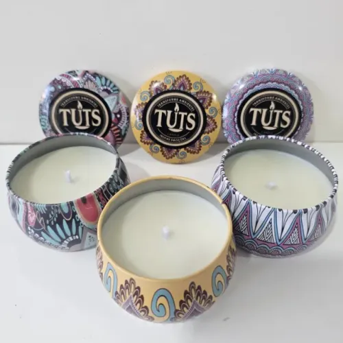 Velas aromáticas para lembranças 