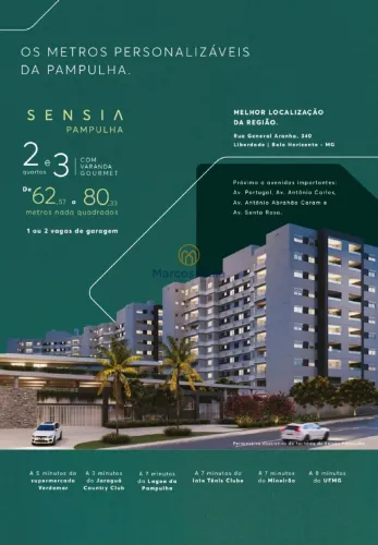 Apartamento de 02 e 03 quartos com lazer completo a venda do Bairro Liberdade.
