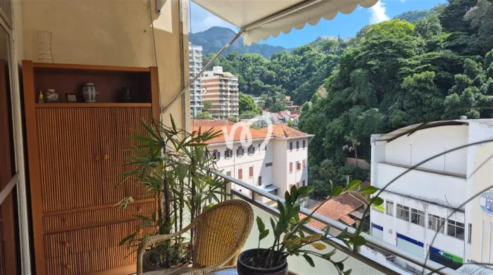 Maravilhoso apartamento no Cosme Velho 3 quartos com vaga
