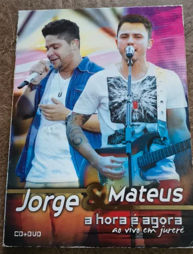 CD+DVD "A Hora é Agora" de Jorge & Mateus ao vivo