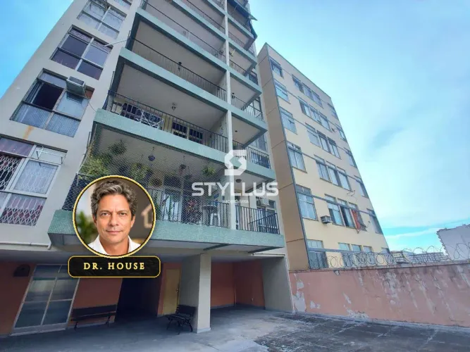 Amplo Apartamento com Varanda e Vaga no Engenho Novo! M68H